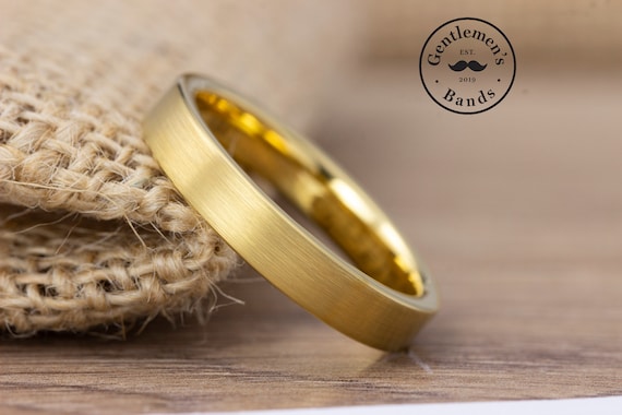 Gents engagement ring sale gold
