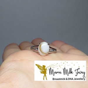 Breast milk Preservation Kit Breastmilk Jewelry Ring DIY Kit Breastmilk Jewelry DIY Keepsake Ring DIY image 3