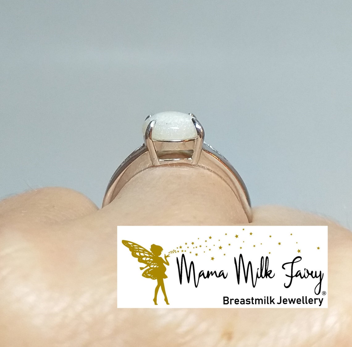 Breast milk ring custom made Etsy