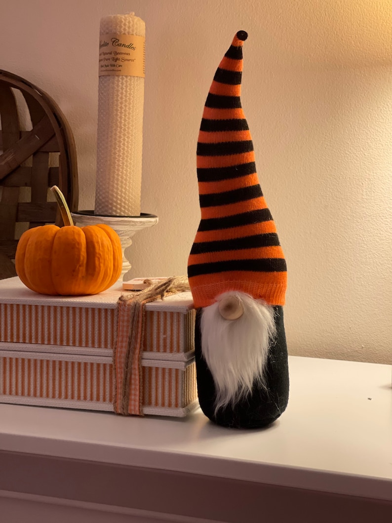Handmade Halloween Gnomes: Spooky Home Decor image 5