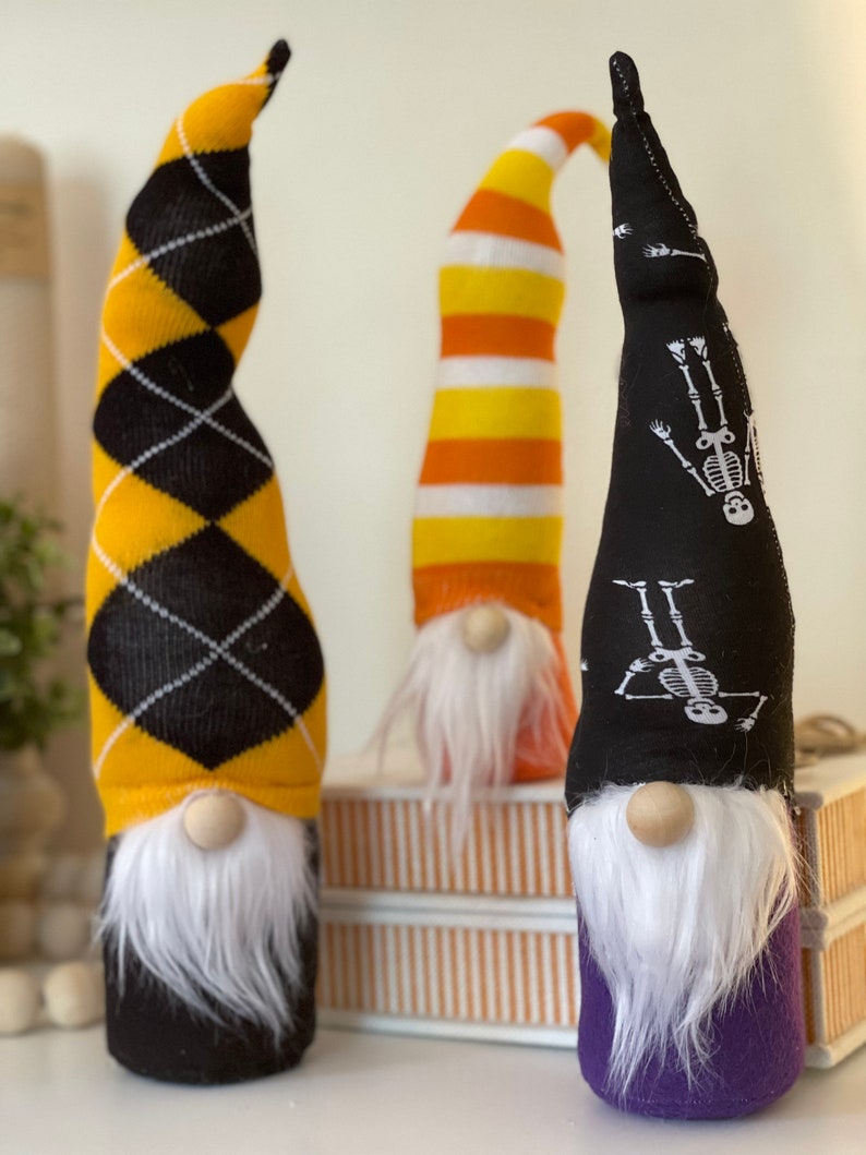 Handmade Halloween Gnomes: Spooky Home Decor image 3