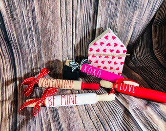 Valentine’s Day Wooden Mini Rolling Pins