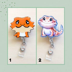 Bearded Dragon Badge Reel