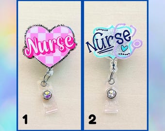 Nurse Badge Reel