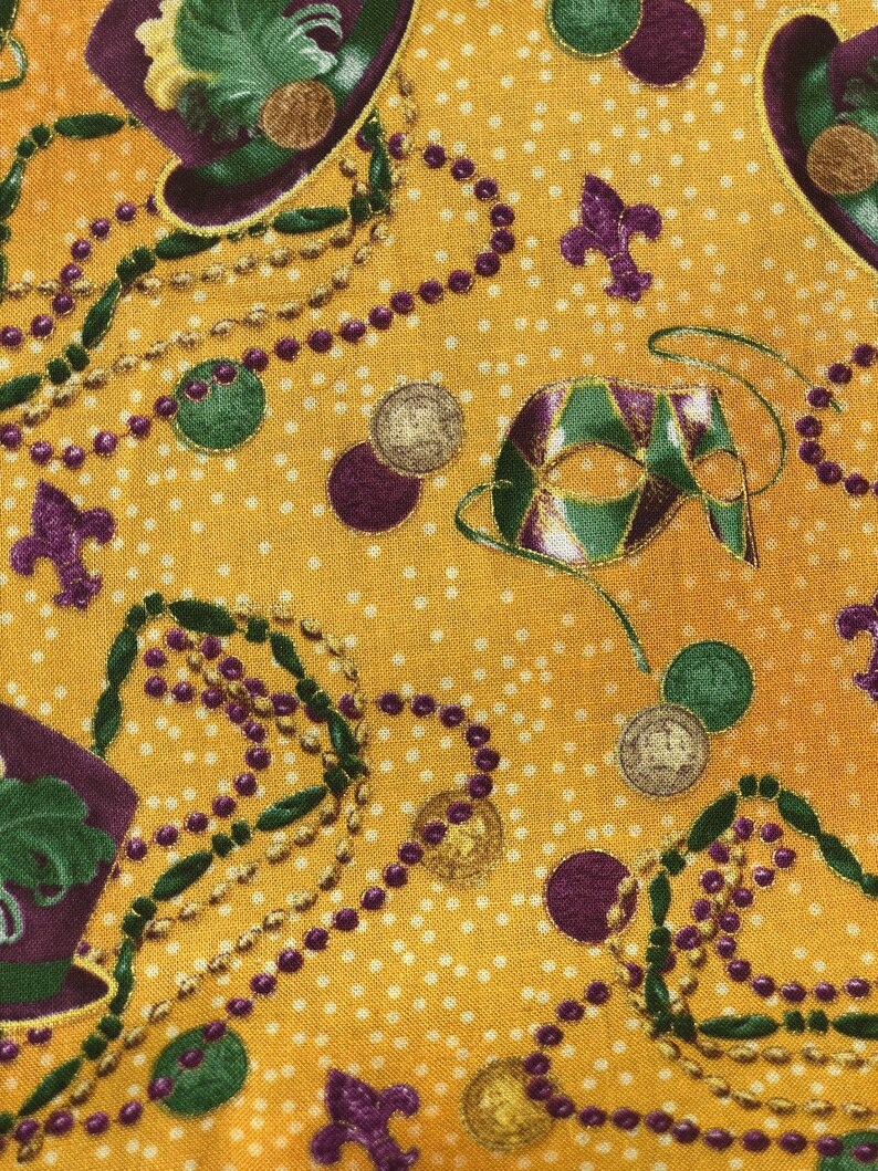 Reversible Eco-Friendly Tote Bag Mardi Gras!