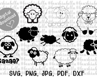 Download Baby Sheep Svg Etsy