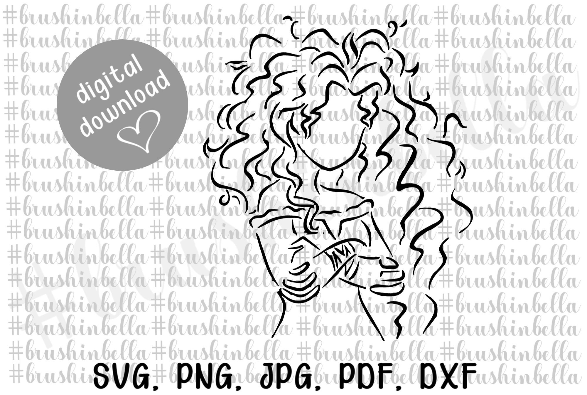 disney brave svg disney brave svg