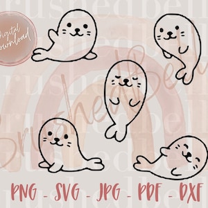 Seal svg, sea lion, seal clipart, sea lion svg, navy seal, sea animal svg, cute animals svg, seal team