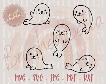 Seal svg, sea lion, seal clipart, sea lion svg, navy seal, sea animal svg, cute animals svg, seal team