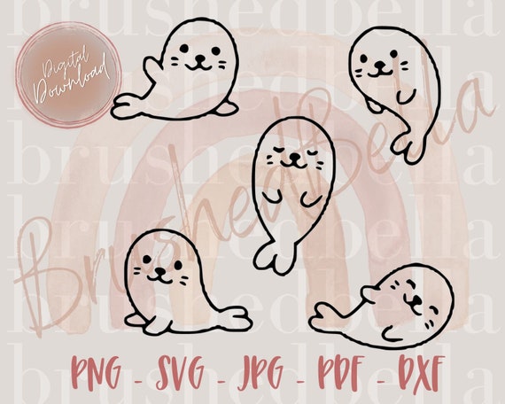 Seal svg, sea lion, seal clipart, sea lion svg, navy seal, sea animal svg, cute animals svg, seal team
