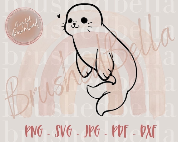 Seal svg, sea lion, seal clipart, sea lion svg, navy seal, sea animal svg, cute animals svg, seal team