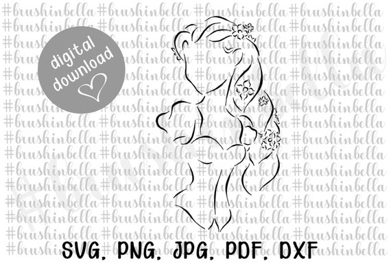 Download Rapunzel Svg Disney Svg Tangled Disney Svg Tangled Etsy
