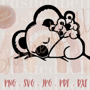 Paquete Koala SVG, Koala, animal svg, oso Koala, ayuda a Australia, incendios forestales en Australia, recaudación de fondos para Australia