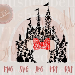 Castle Characters SVG, Different Characters SVG