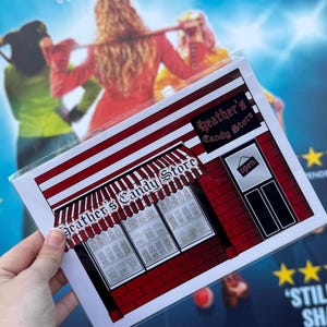 Heathers Candy Store Print | Musical Theatre Poster, Heather Chandler Art, West End Show Merch, Veronica Sawyer, Broadway Songs Gift