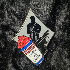 JD Hard Enamel Pin | Heathers Enamel Pins, Musicals Pins, Musical Theatre Pins, Musical Theatre Merch, Theatre Gifts, The Other Palace