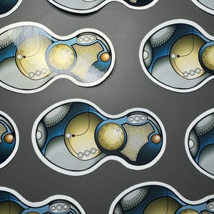 15th Doctor’s Sonic Screwdriver Glossy Sticker | Dr Who Sticker ...