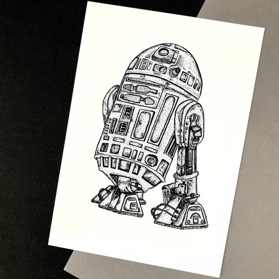 R2-D2 アートプリント | ディズニー スターウォーズ アート