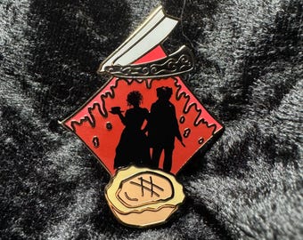 Sweeney Todd Hard Enamel Pin | Musical Theatre Enamel Pins, Mrs Lovett, Fleet Street, Tim Burton Art, Musical Theatre Merch, Theatre Gifts