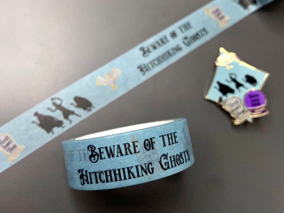 Hitchhiking Ghosts Washi Tape Haunted Mansion Ride, Disney Ride