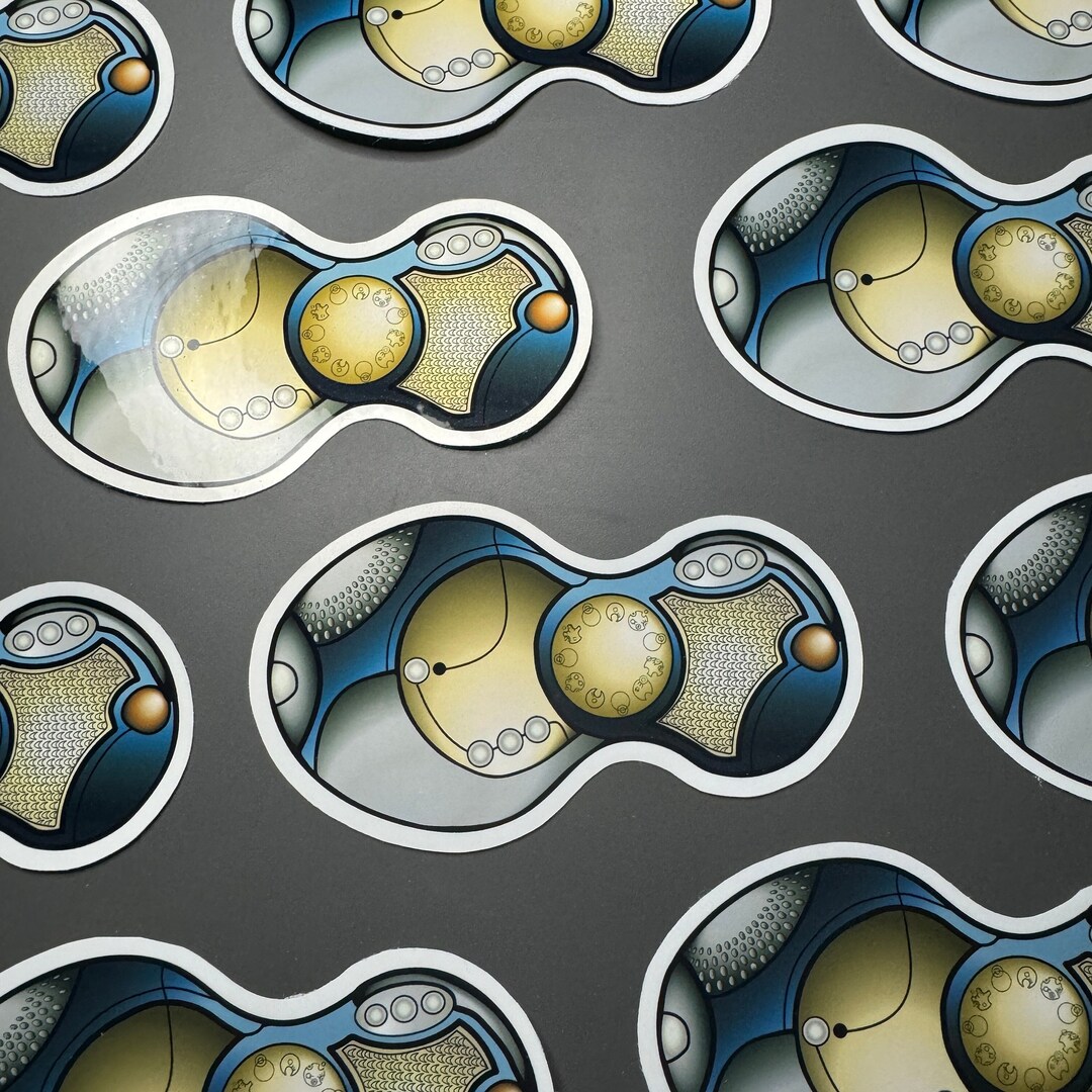 15th Doctor’s Sonic Screwdriver Glossy Sticker | Dr Who Sticker ...