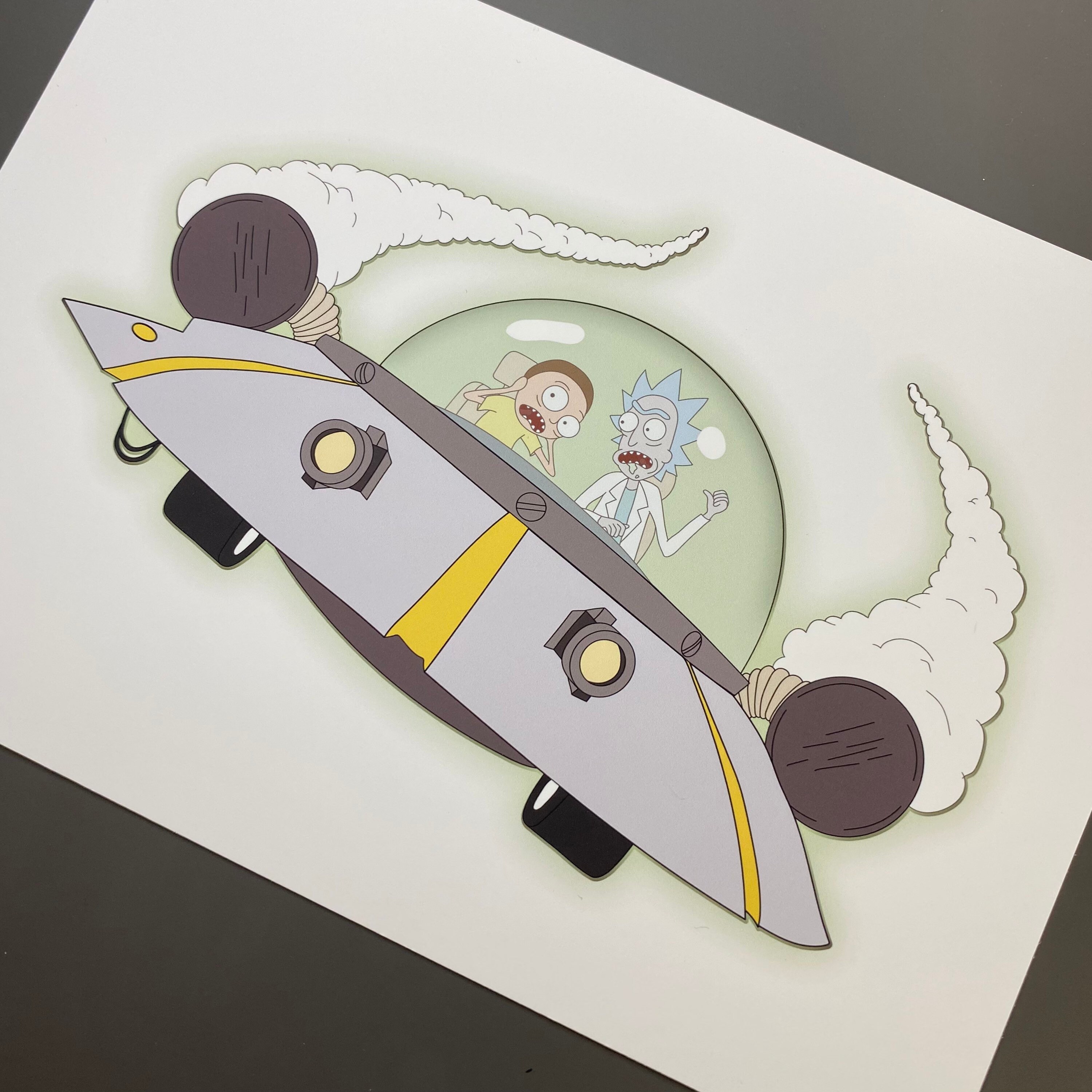Rick And Morty Ship Hành Trình Đầy Phiêu Lưu Của Hai Người Bạn