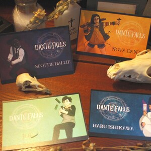 Spooky Character Postcards