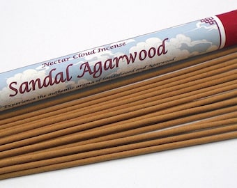 Sandal Agarwood Incense Sticks: Natural Aloeswood Meditation