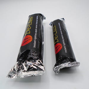 Charcoal Disks, Natural Apple Wood, Self Lighting, De-Lites, Two Sizes