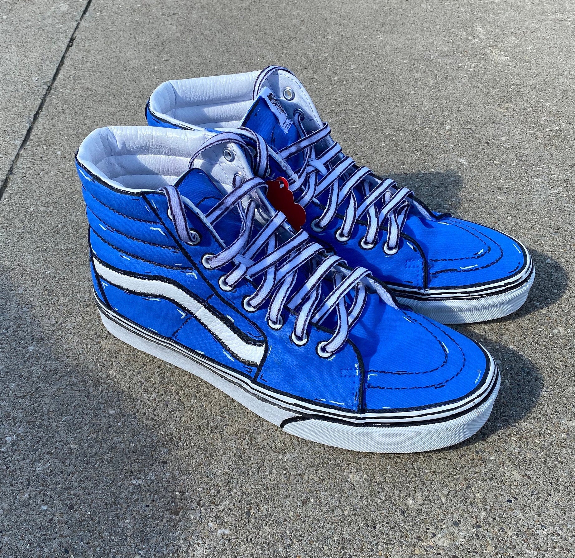 color your own vans