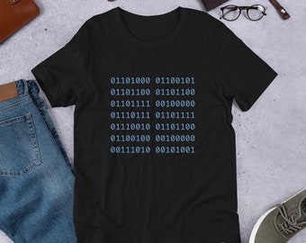Custom Personalized Binary Code Shirt, personalized gift, custom gift, computer science, technology, binary code, computer, CS, cute, gift