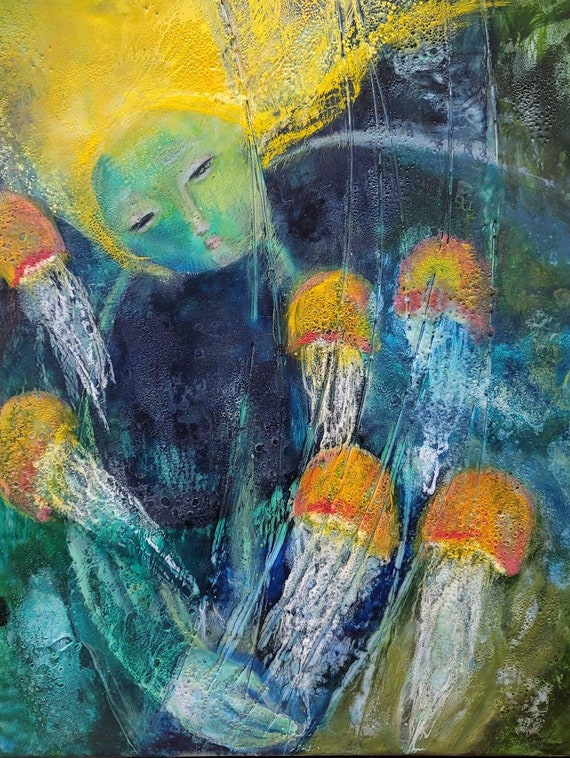 Encaustic Art Mixed Media