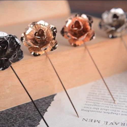 Rose Flower Lapel Pin Enamel Pin Wedding Lapel Pin Flower Etsy