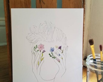 Flowers from Hands