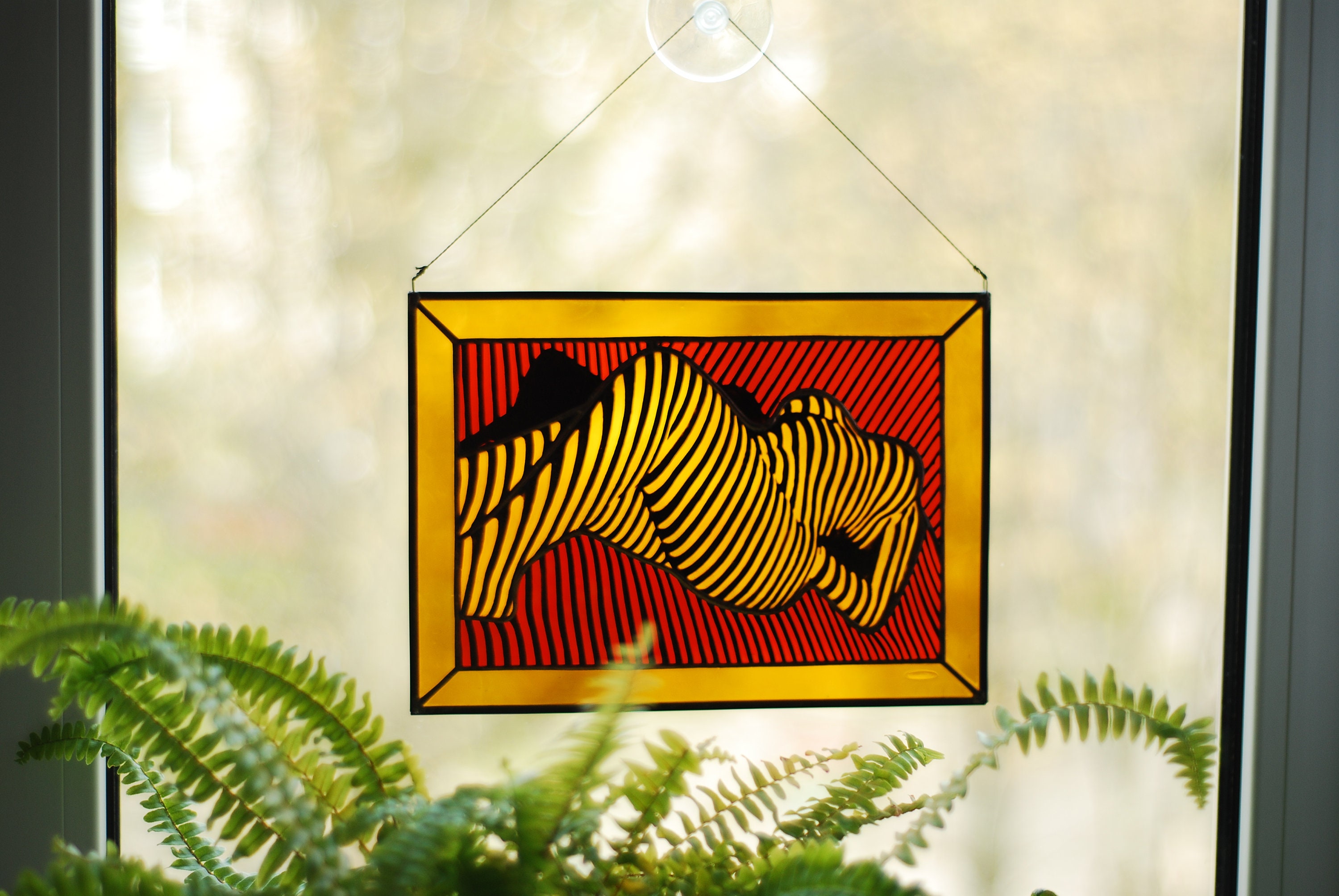 Stained glass girl Woman Custom stained glass Suncatcher Etsy