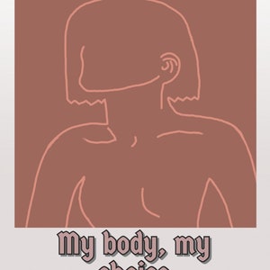 My Body, My Choice Sticker