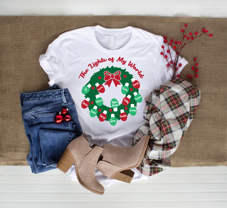 Download Wreath Lights svg Grandma Christmas Shirt Grandma lights ...