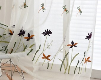 Dragonfly Curtains Etsy