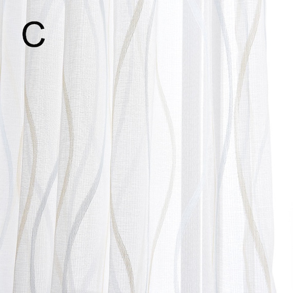 Victorian Custom-made Embroidered Ivory White Sheer Curtain Volie Window One Pcs Victorian Custom-made Embroidered Ivory White Sheer Curtain Volie Window One Pcs