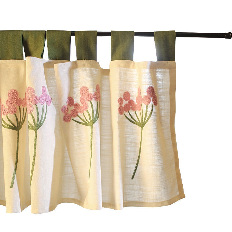 Valance Curtains For Windows Cupboard Kitchen Etsy