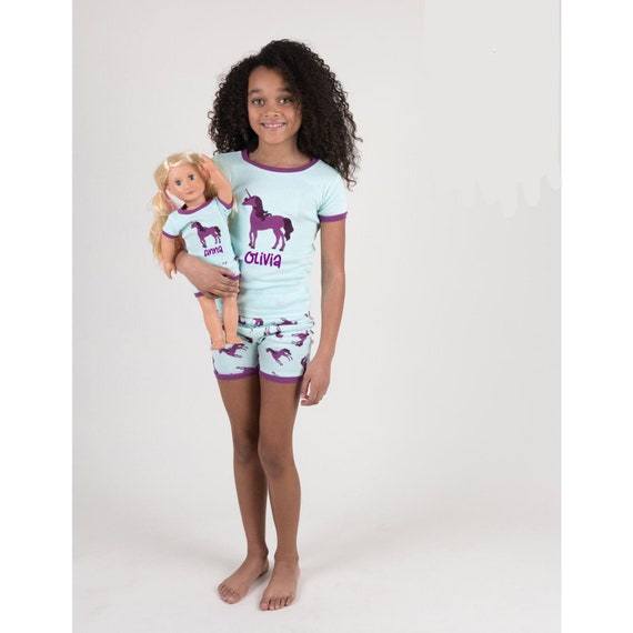 Matching girl and doll best sale pjs