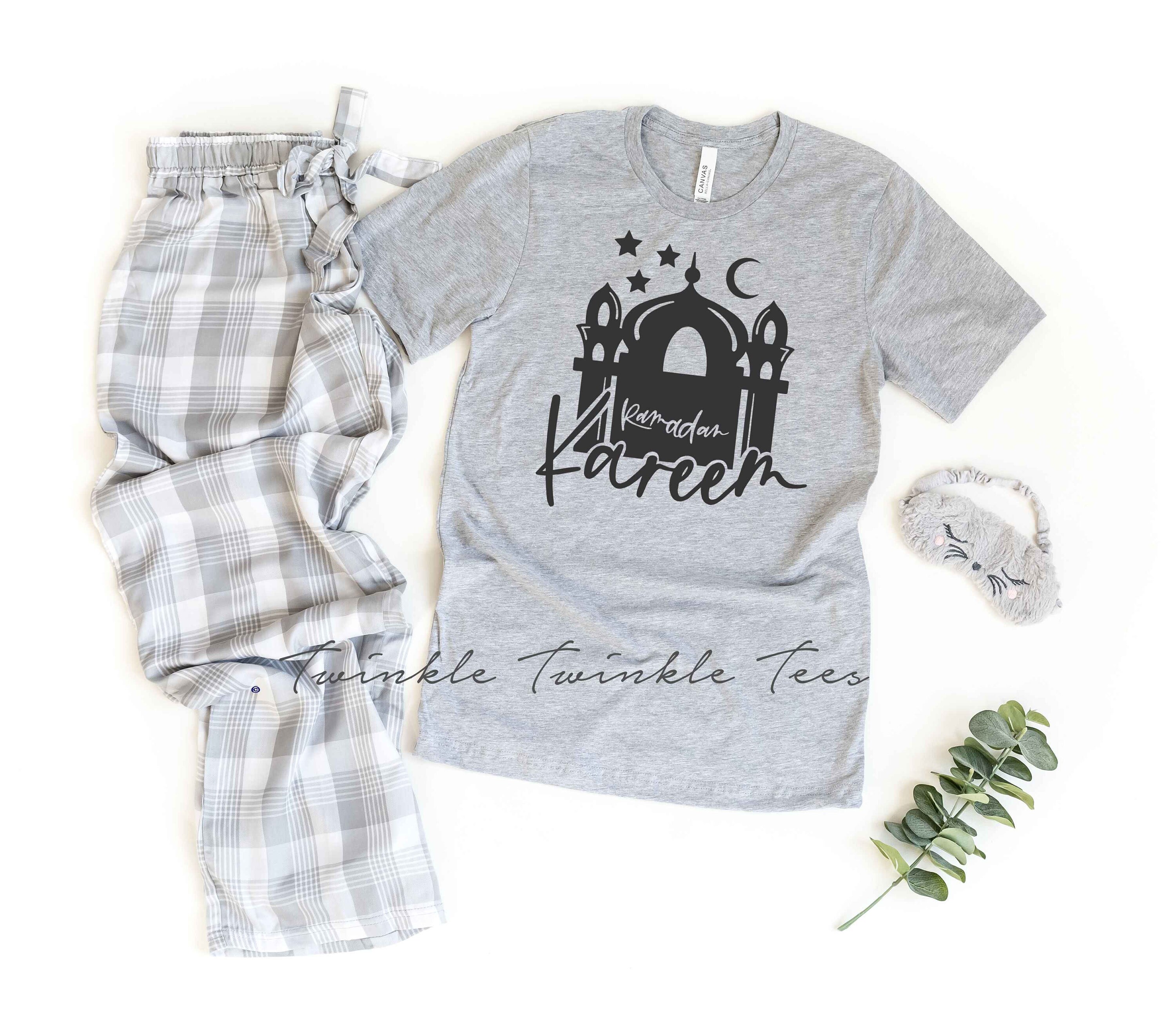 Ramadan Kareem Women's Pajamas Set Tank 
