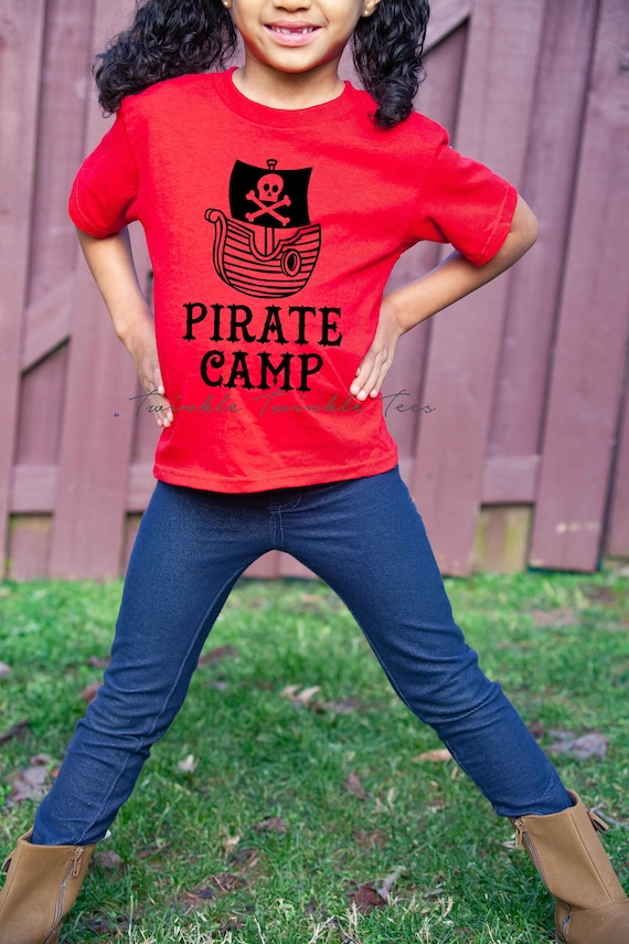 Pirate Camp Shirt Cute Toddler Shirt 