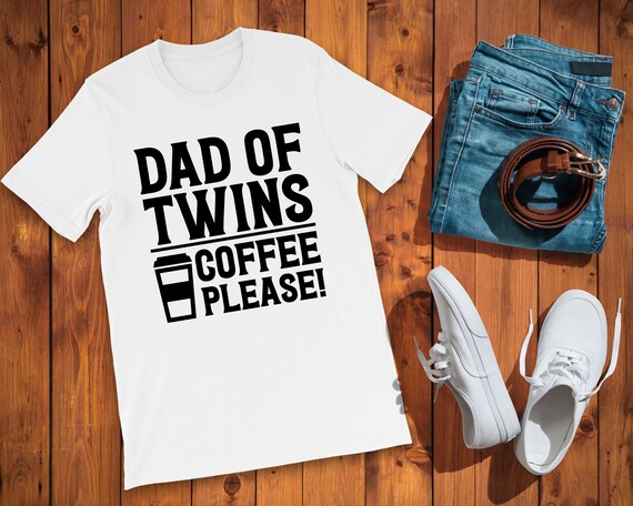 funny twin shirts for dad