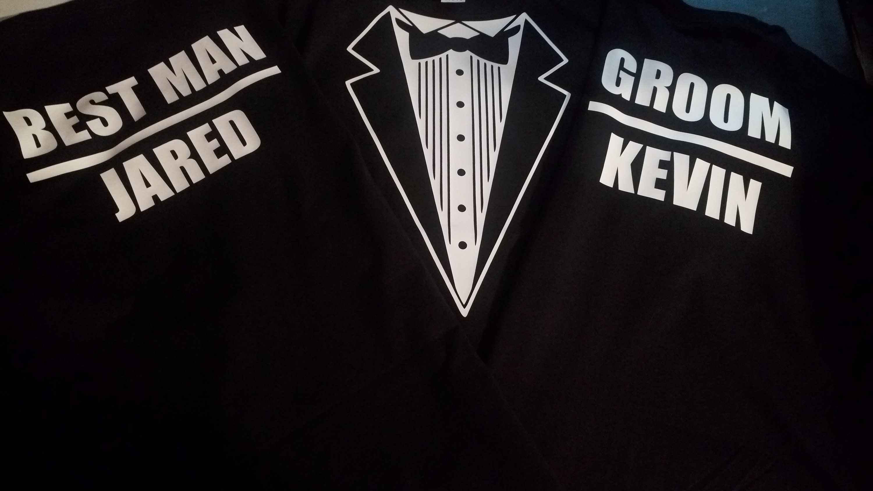 Custom Wedding Tuxedo T-shirts 