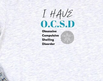 T-shirt Seashell Hunter : OCSD Beach Lover T-shirt unisexe