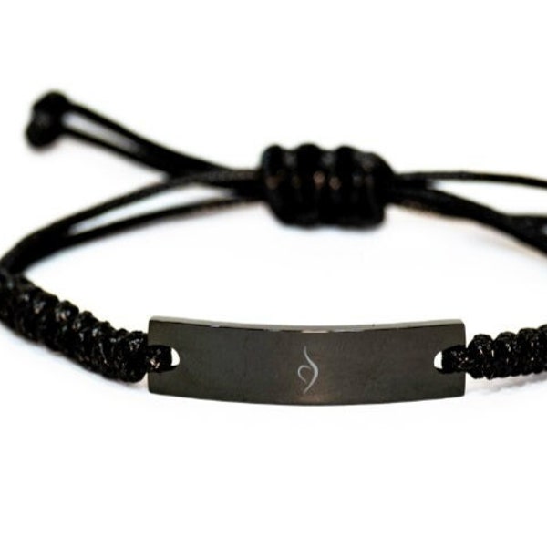 Neda eating Disorder Symbol Gift Bracelet / Eating Disorder Recovery Bracelet / Neda Jewelry / Ed Bracelet / Gift Bracelet