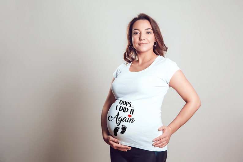oops i did it again t shirt maternity