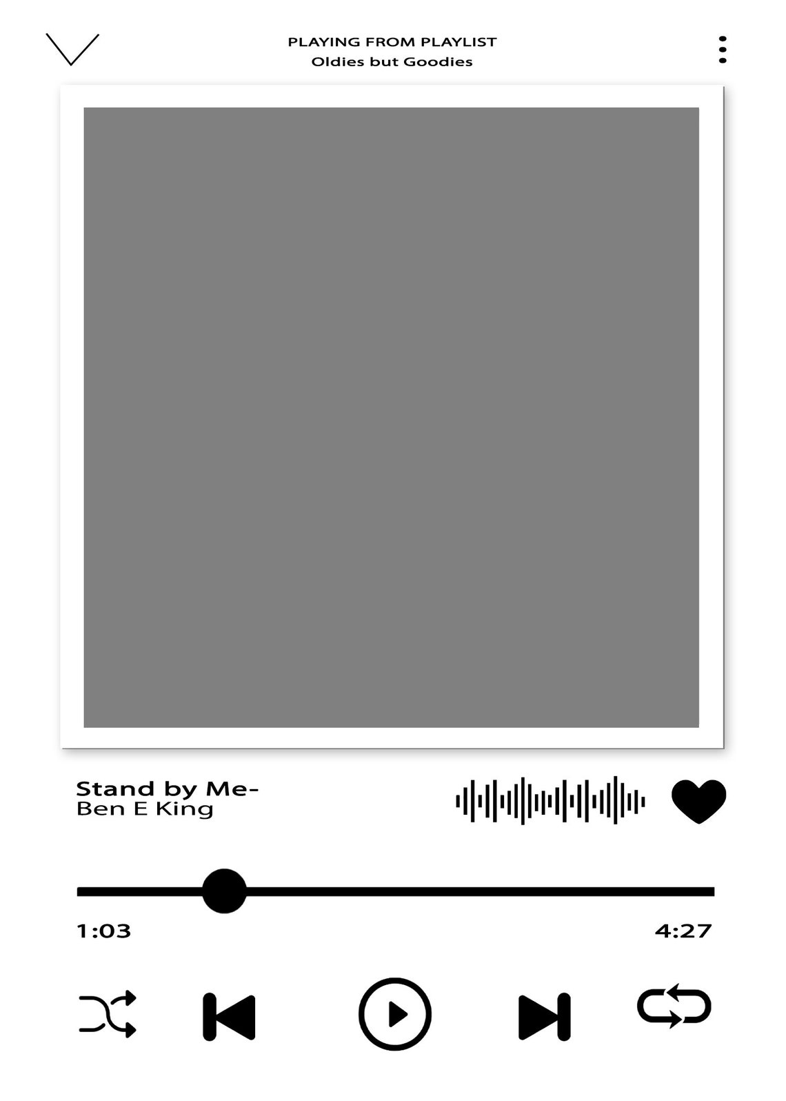 Spotify Photo Template spotify Code Social Media 1 Box 4 - Etsy