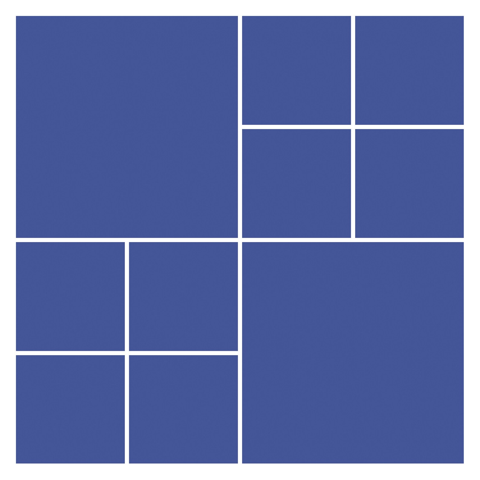 Digital Box Template Template Photogabox Template in the Box White Grid Box Grid 10